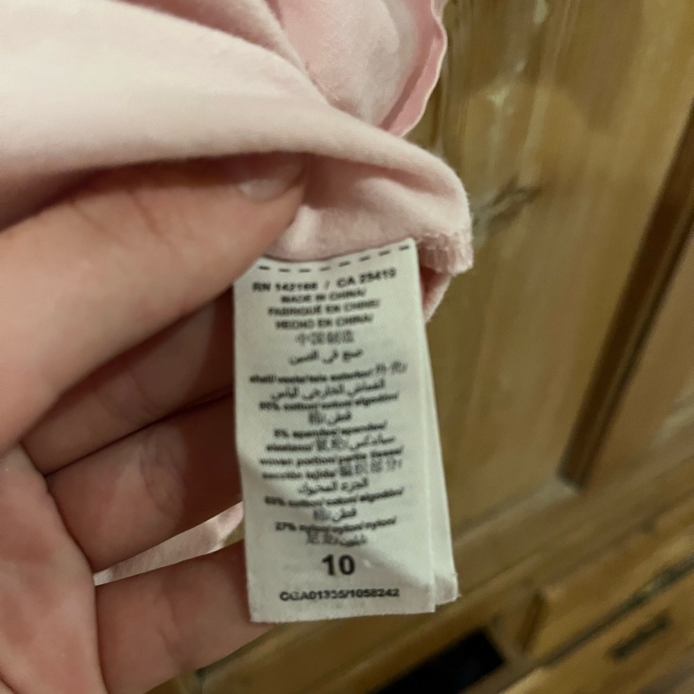 Habitual Light Pink Ruffle Tee - Picture 5 of 7